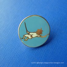 Gold Plated Soft Enamel Lapel Pin, Custom Badge (GZHY-SE-036)